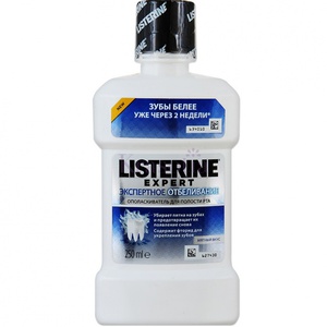 Làm thế nào để áp dụng súc miệng Listerine
