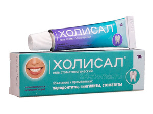 Cholisal - gel nha khoa trong nước