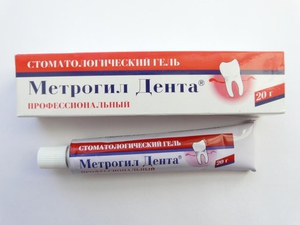 Thuốc Metrogil Denta để điều trị khoang miệng